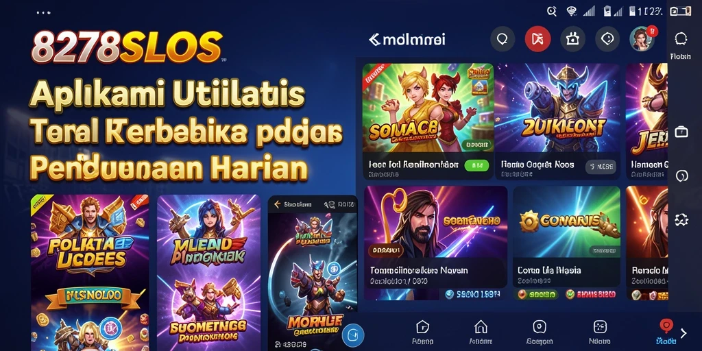 Tampilan antarmuka 8278SLOTS yang intuitif dan mudah digunakan.