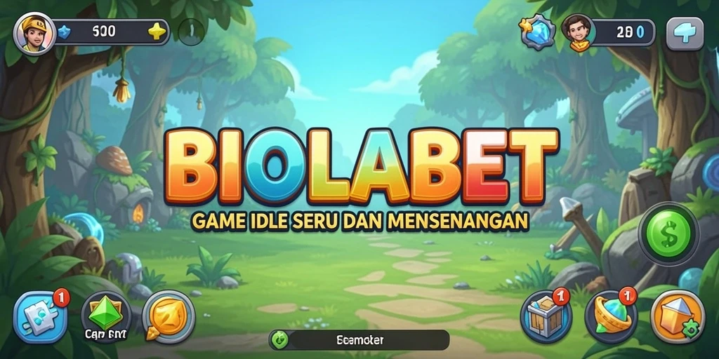 Tampilan gameplay BIOLABET yang interaktif dan menyenangkan.
