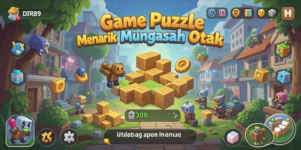 Tampilan gameplay <strong>IDR89</strong> yang mengasyikkan dengan berbagai level puzzle.