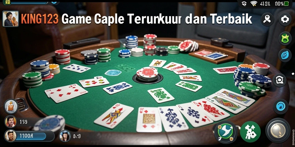 Gameplay KING123 yang seru dan menghibur dalam permainan Gaple