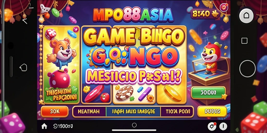 Tampilan menarik dari permainan Bingo di MPO88ASIA.