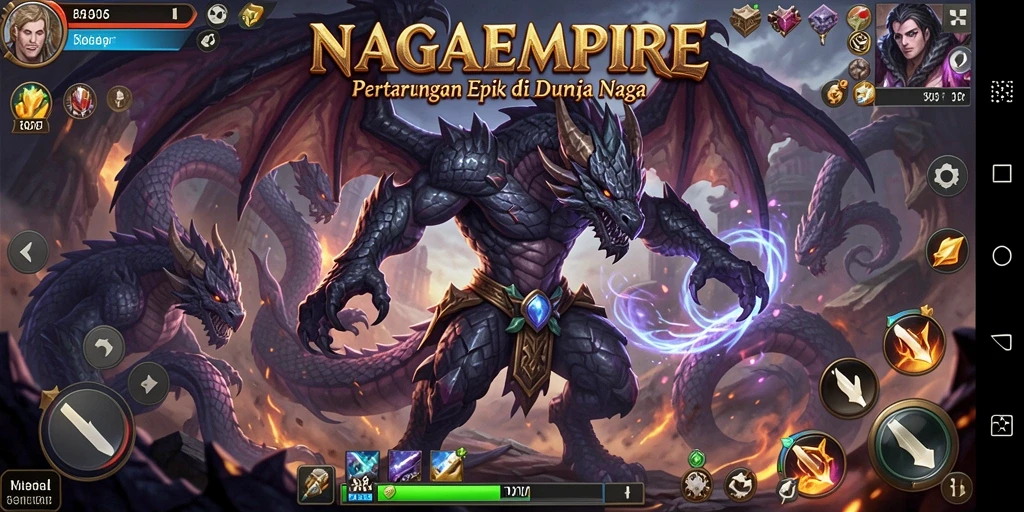Gameplay seru dengan pertarungan karakter yang dinamis.