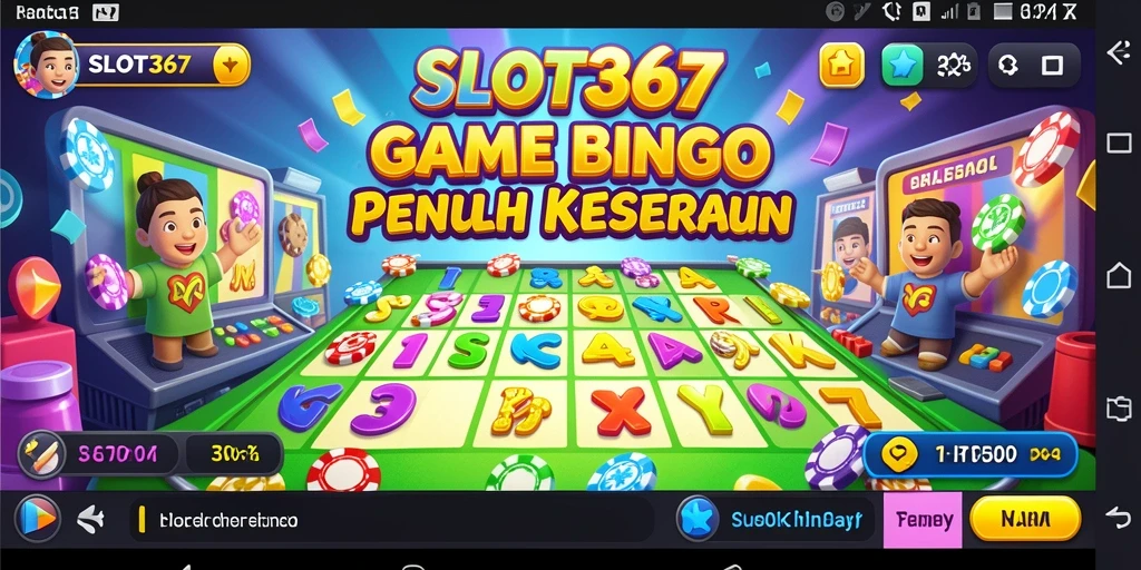 Tampilan seru gameplay Bingo dalam SLOT367 yang memikat.