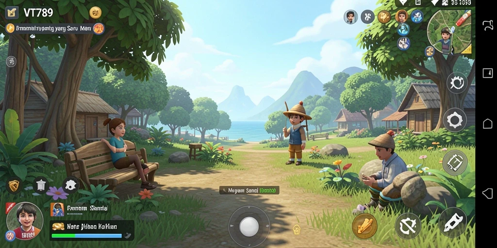 Tampilan gameplay VT789 yang seru dan penuh warna.