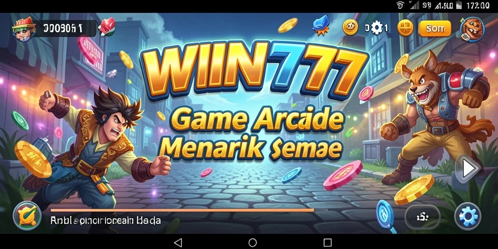 Screenshot gameplay menampilkan aksi seru di WIN777.