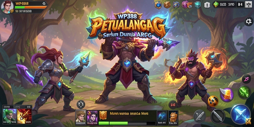 Tampilan gameplay <strong>WP888</strong> yang mendebarkan penuh aksi dan petualangan.