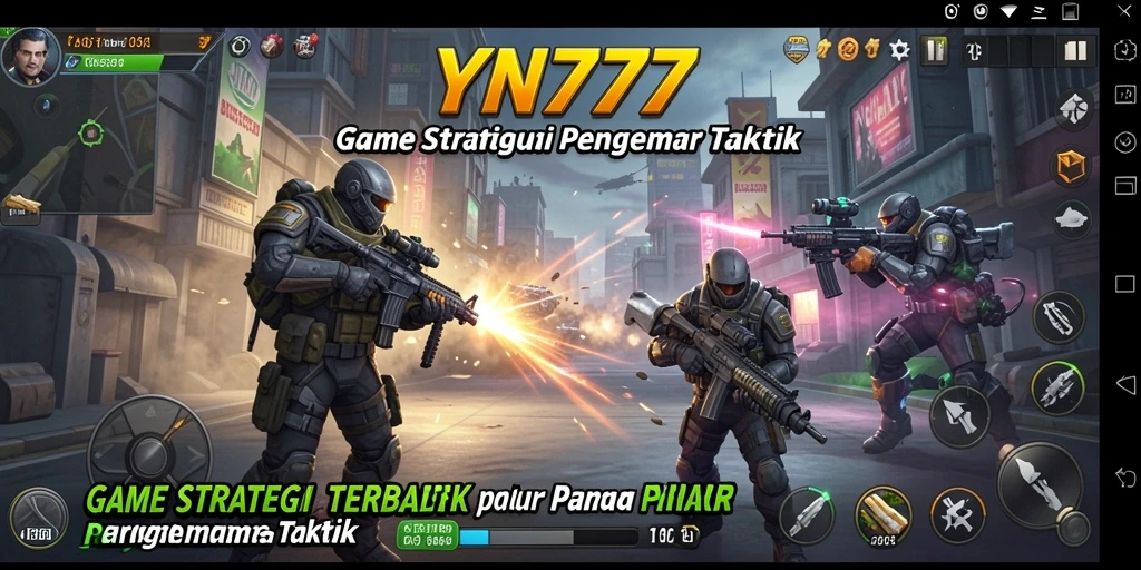Tampilan gameplay menarik dan seru dari YN777 yang penuh strategi.